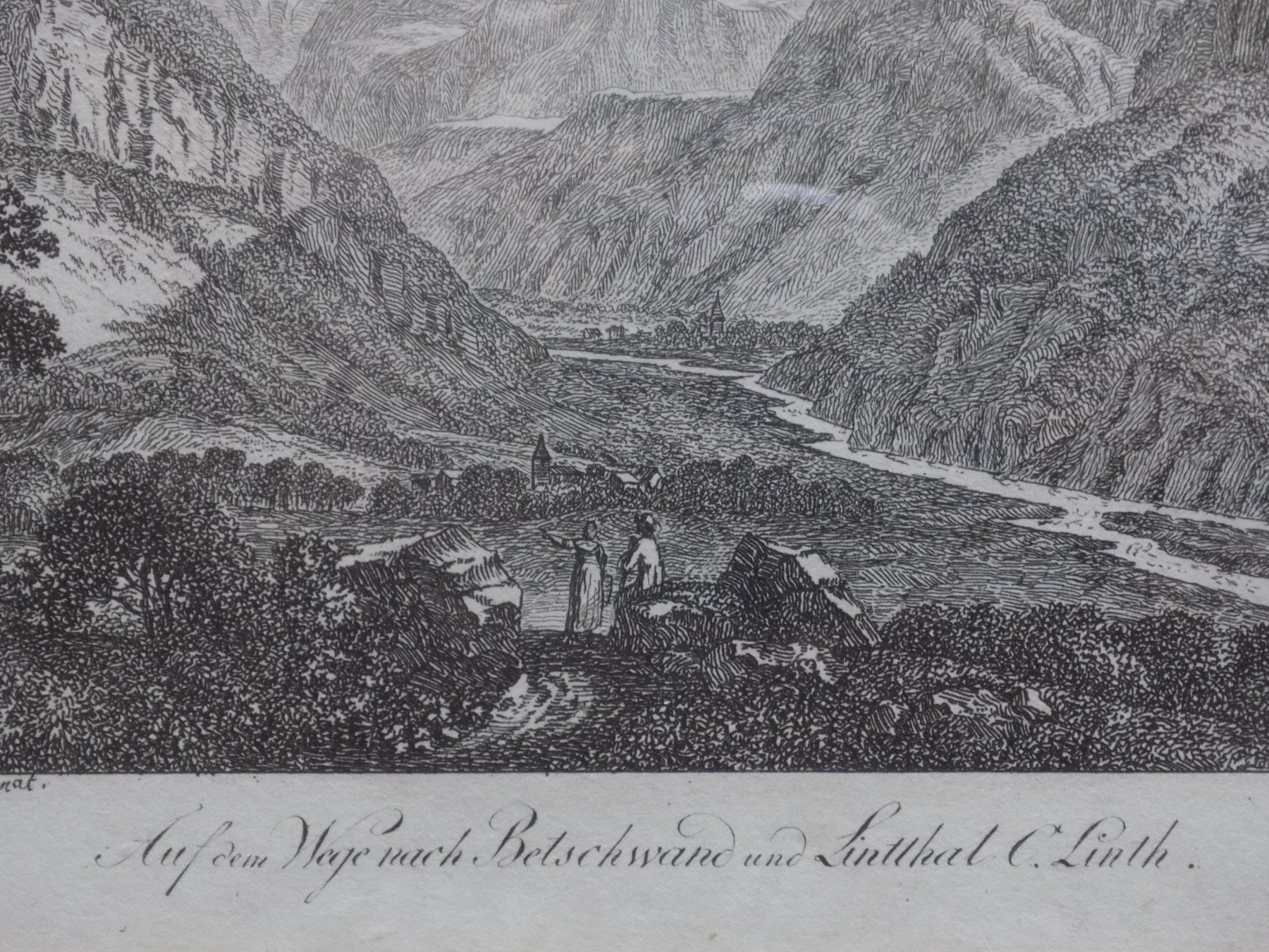 Gravures: Betschwanden Linthal Glarus – D'occasion à Risch par Rischli15 2