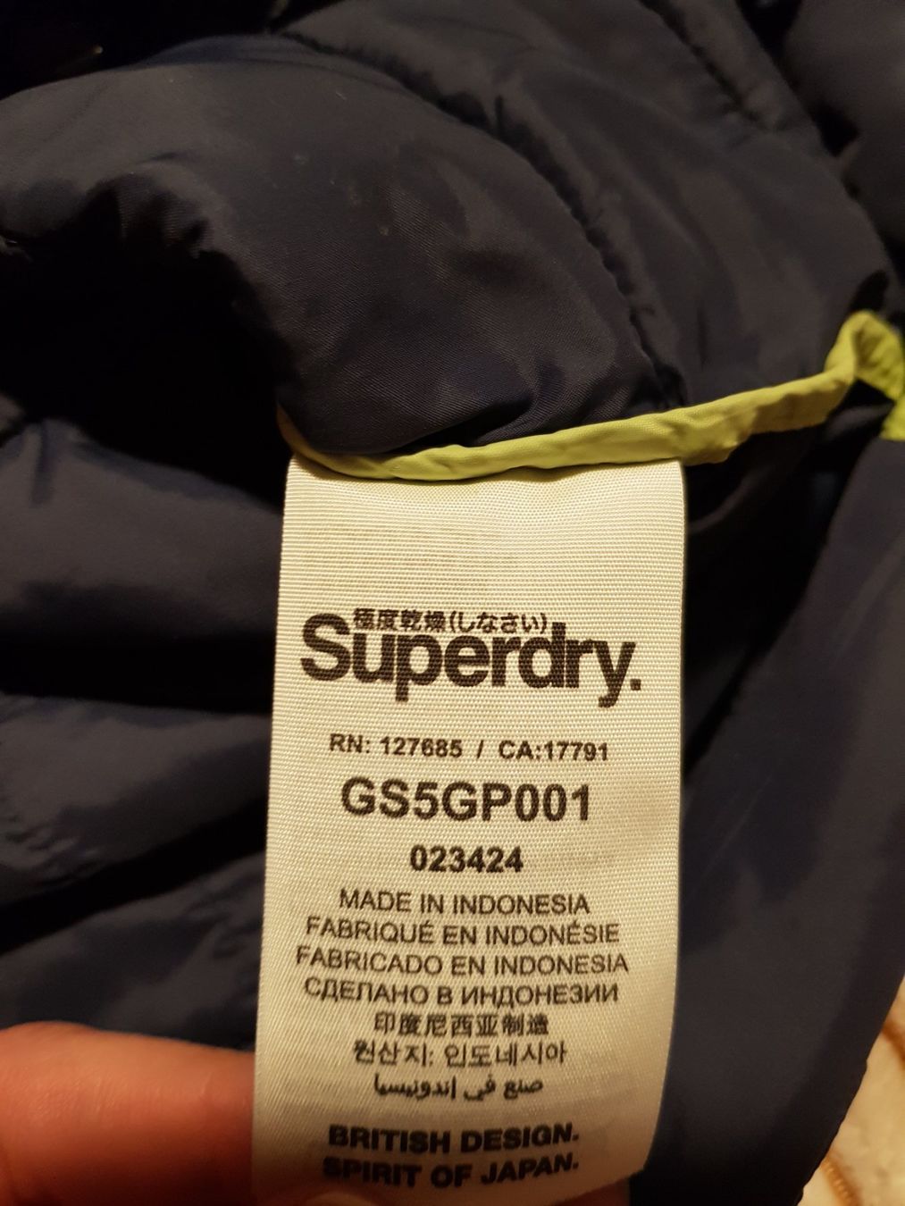 Superdry Giacche: Superdry gesteppte Jacke Gr.S – Usato da Gwatt (Thun) venduto da umwelt-brocki 4