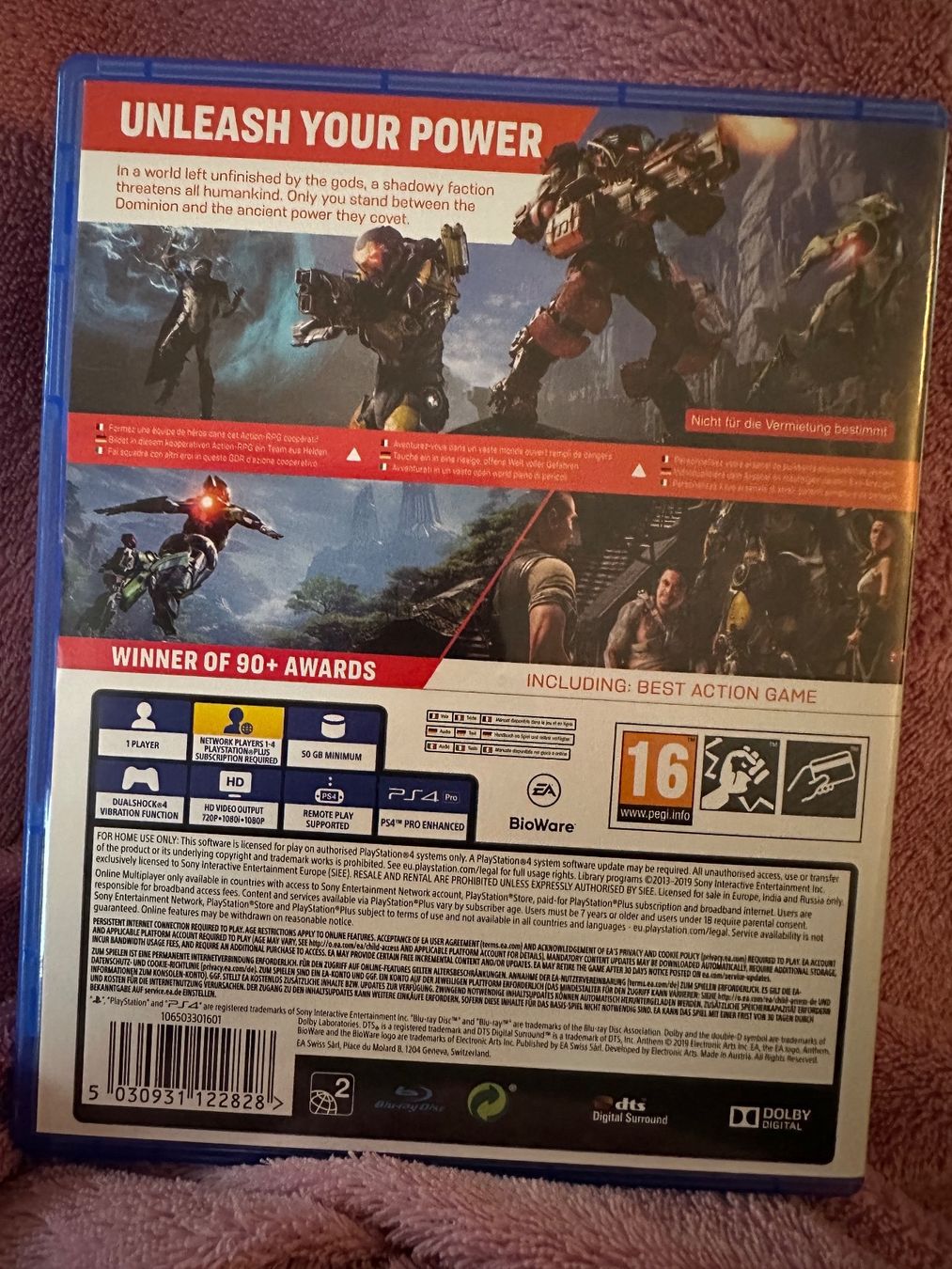 Giochi: Anthem Playstation 4 Game – Usato da Bad Ragaz venduto da london78 1
