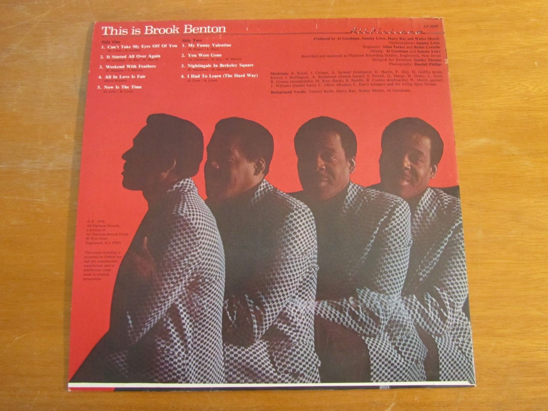 Dischi in vinile: BROOK BENTON:    This Is – Usato da Seengen venduto da mikelele 1