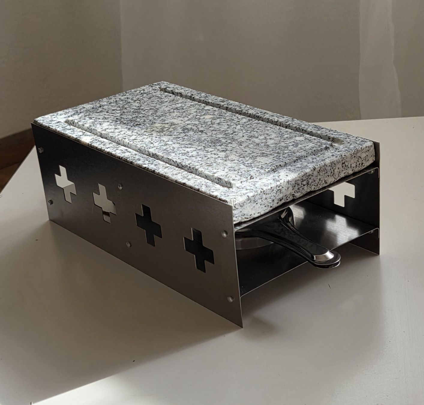 Griglie: Tischgrill mit Granitplatte – Nuovo (secondo la descrizione) da Basel venduto da perfect-day