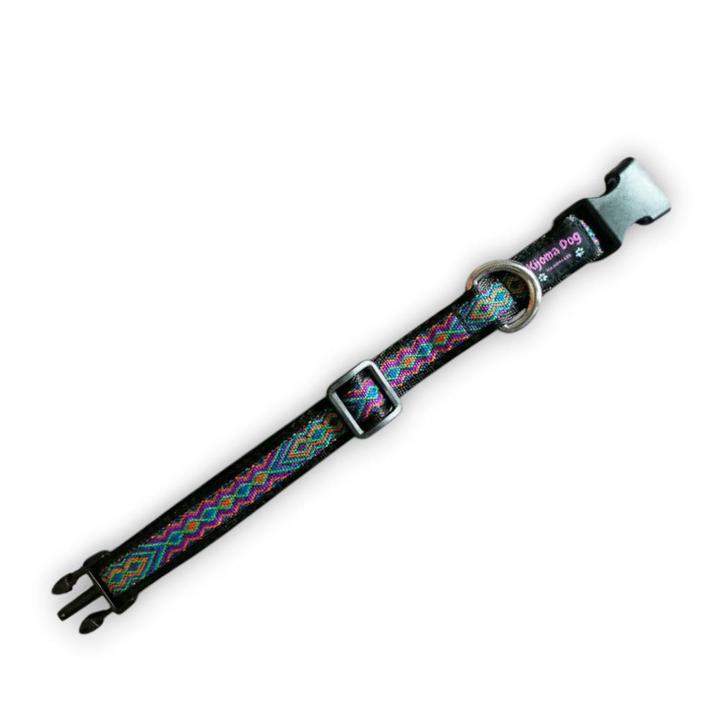 Leine & Halsband: Hundehalsband 2cm "Eloy" handgemacht – Neu und originalverpackt aus Grenchen von KijomaDog 2