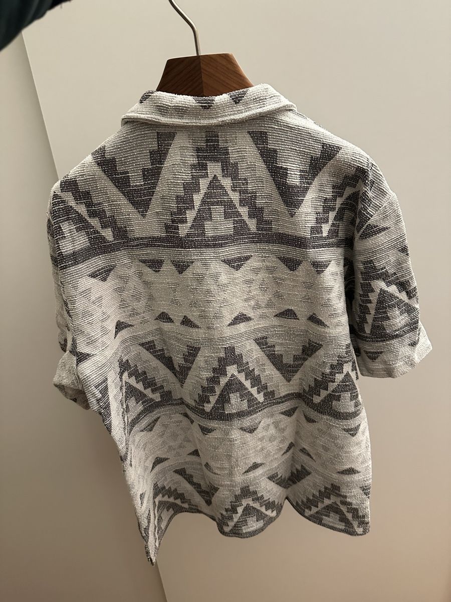 Camicie: Redefined Rebel Sommerhemd Muster grau L – Usato da Zürich venduto da jak_89nh 1