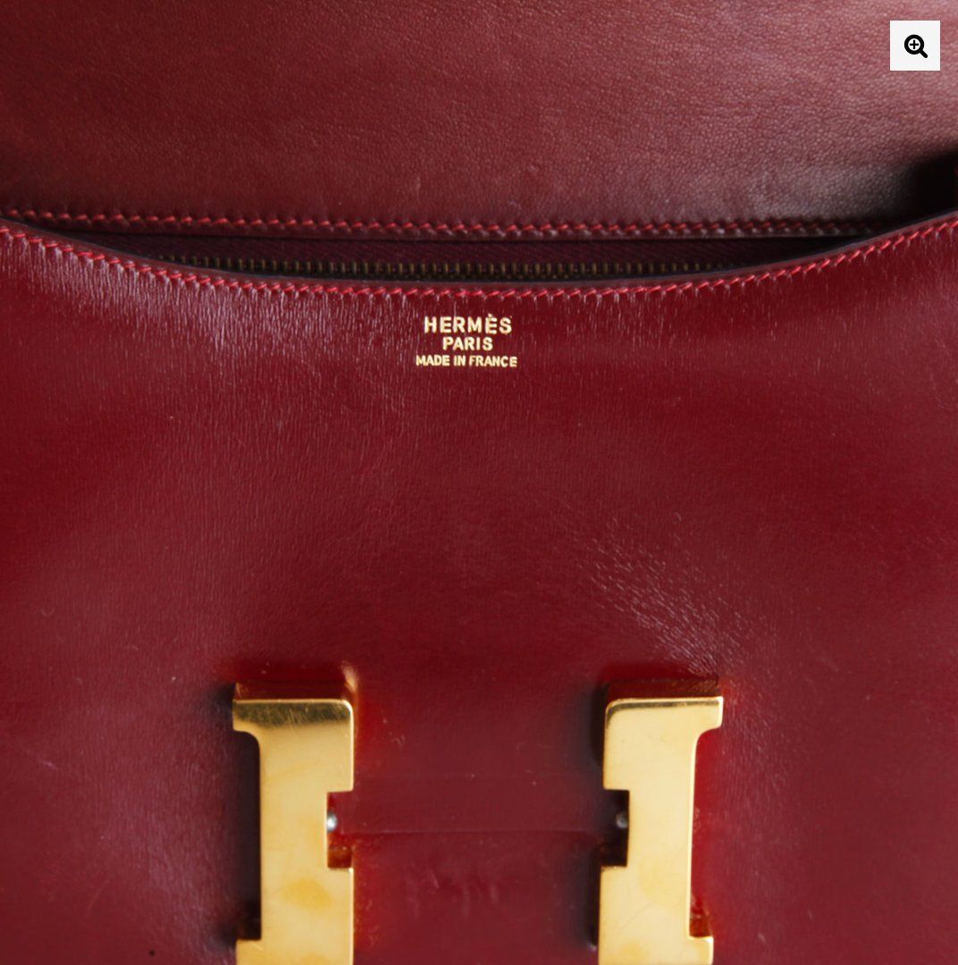 Hermès Taschen für Damen: Constance 23 en cuir Box rouge Hermès – Gebraucht aus Delémont von Le38.shop 3
