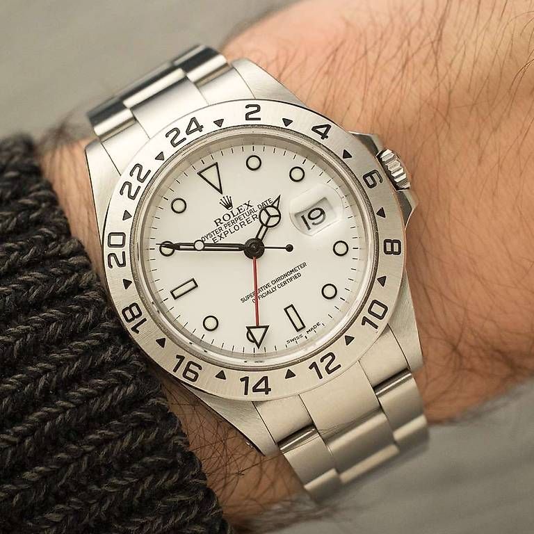 Orologi: Rolex Explorer II ref. 16570, circa 2002/2003 (Full set) – Usato da Lausanne venduto da inf_dft9 1
