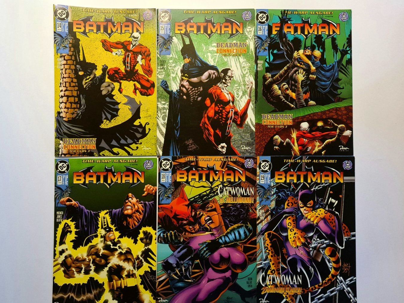 Comics: Batman Time Warp Schuber - 6 Comic Hefte 14-19, Beilagen – Gebraucht aus Aesch BL von pri_fp8t 1