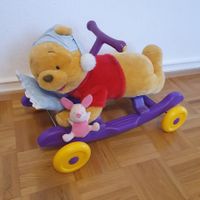 Winni l'ours, véhicule à roulettes ou bascule, avec Mélodies