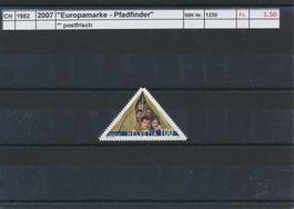 2007 "Europamarke - Pfadfinder", ** postfrisch