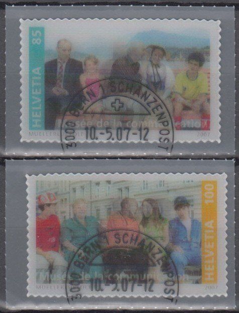 Tutti i francobolli: SBK 1231 - 1232 mit ET Bern – Usato da Bürglen TG venduto da StampGraf