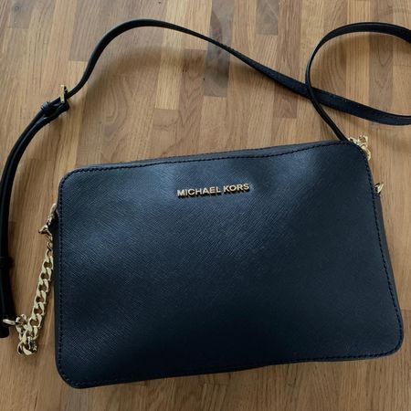 Michael Kors sac bandoulière en cuir noir