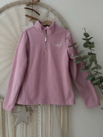 Fleecejacke mit Zipper, Gr. 134/140 