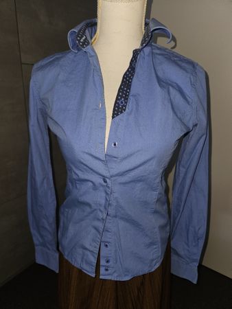 Damen Hemd hell blau Grösse XS Gazoil collection guter Zusta