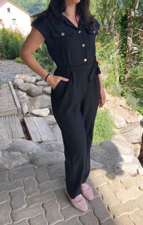 Overall Jumpsuit M schwarz