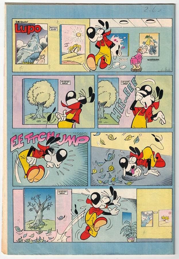 Fumetti: Fix und Foxi Heft 16/1990 - Comic - Der Tunnelspuk – Usato da Walenstadt venduto da Numis68 1