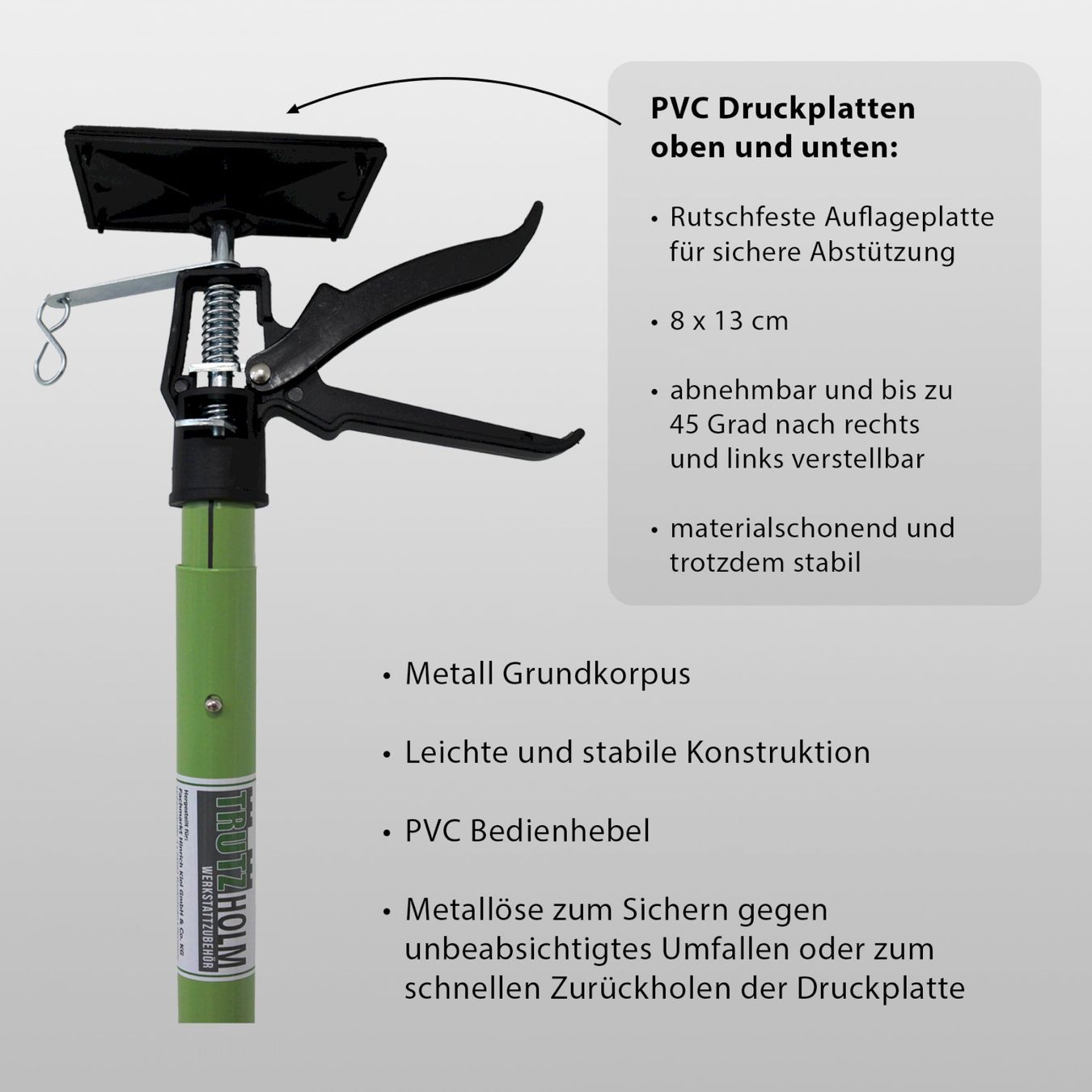 Tutti gli attrezzi: TrutzHolm 2 x Deckenstütze bis 290cm – Nuovo e nell'imballaggio originale da Bottighofen venduto da zaap 3