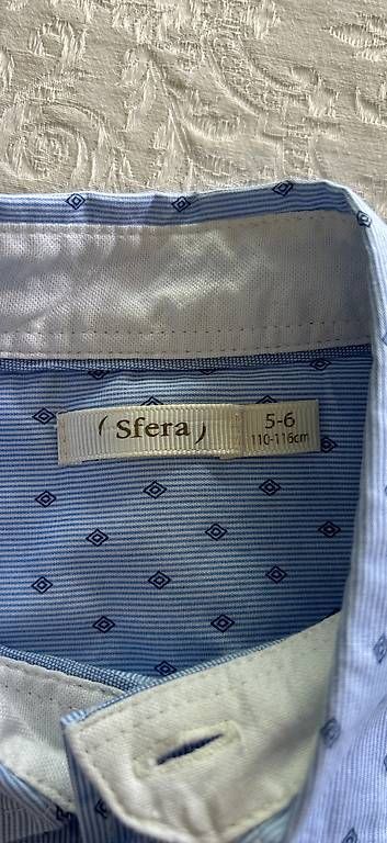 Camicie, T-shirt & Polo: Camicia sfera 100% ,cotone 5-6 anni  – Usato da Tesserete venduto da l_m_n67r 1
