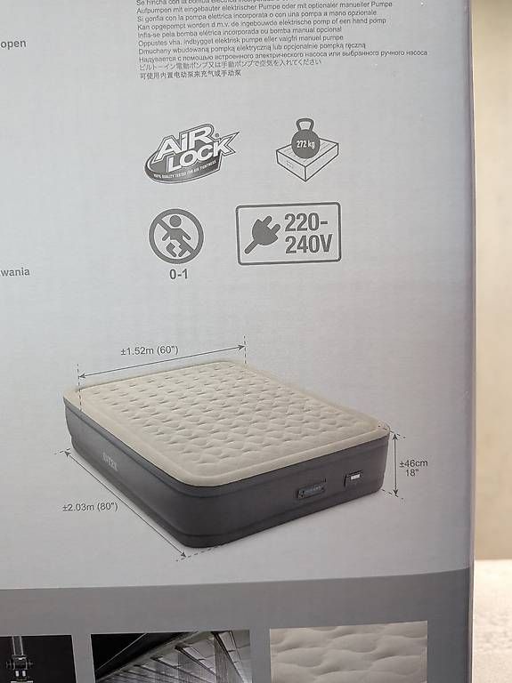 Betten: Luftbett - Intex PremAire II – Neu und originalverpackt aus Zürich von tobsn_zh