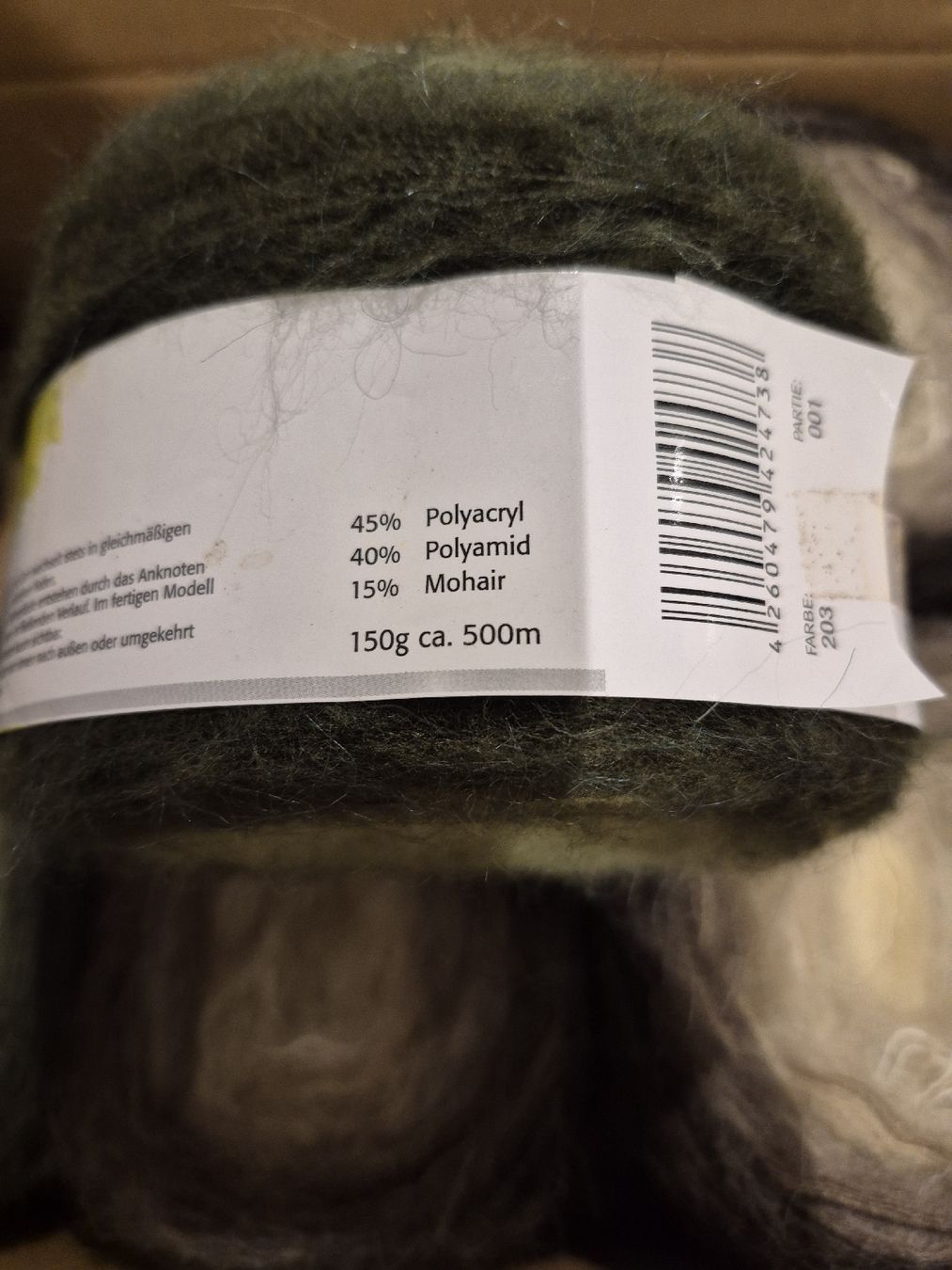 Lana: bobbel mohair – Nuovo e nell'imballaggio originale da Obermumpf venduto da Dadacaramel 2