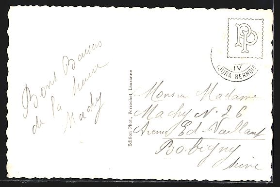 Cartoline postali: AK Boncourt, Vue générale – Usato da Berlin venduto da bartko-reher 1