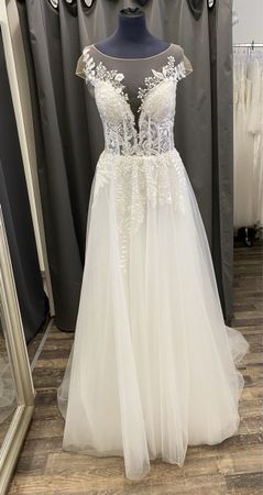Wunderschönes Brautkleid Spitze Gr. 36 neuwertig!