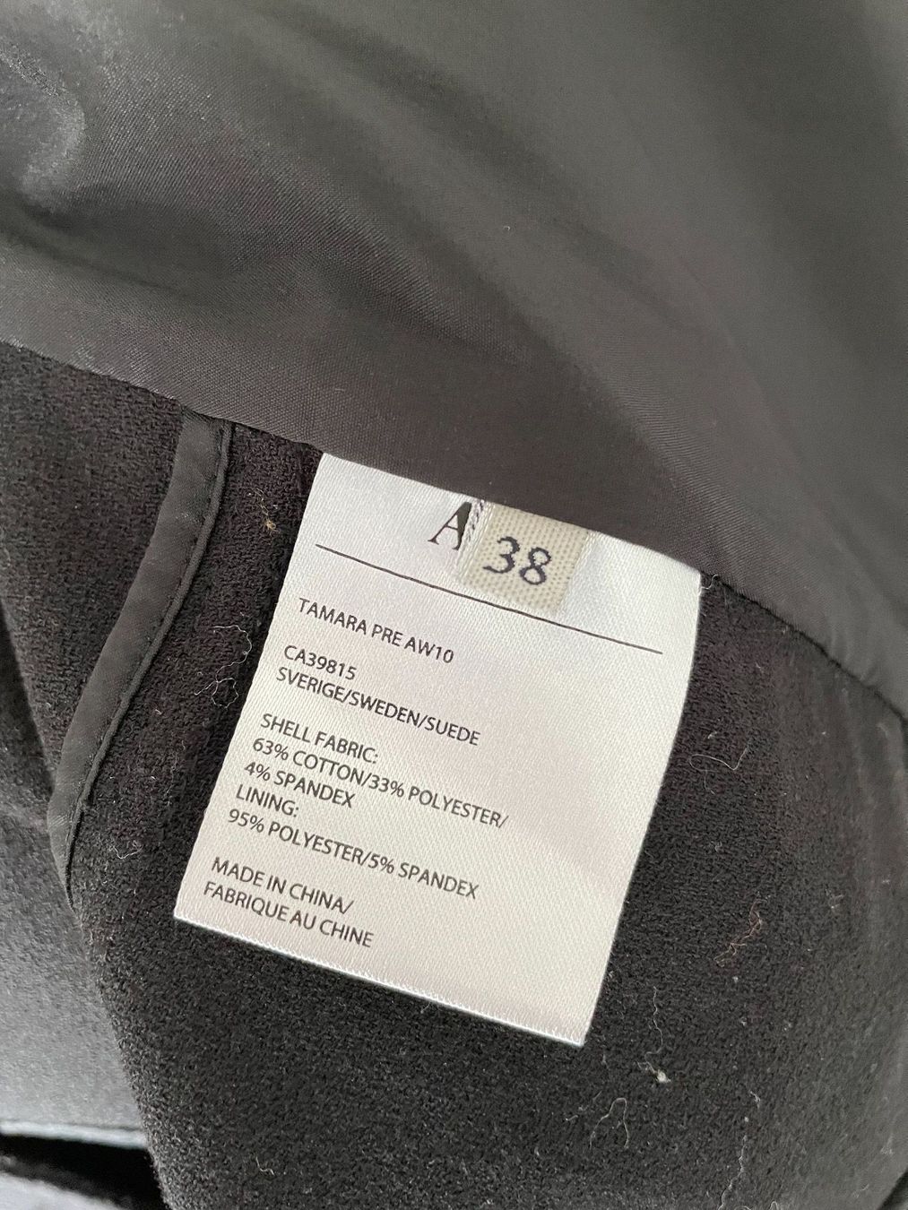 Acne Studios Giacche: Acne Blazer – Usato da Winterthur venduto da 19.19 4