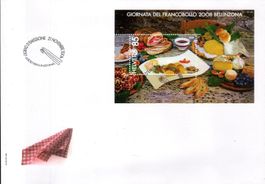 GIORNATA DEL FRANCOBOLLO 2008 BELLINZONA AUSGABETAG - Q182