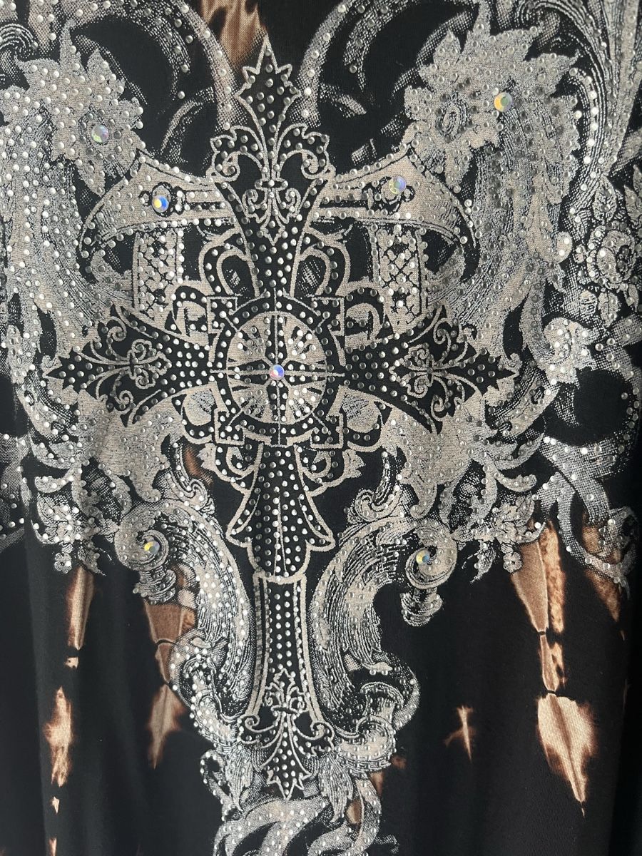 Top: Damen Kleid oder Oberteil Grösse XL mit Verzierung – Nuovo e nell'imballaggio originale da Uster venduto da Corina0111114 5