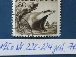 FL 1950 Nr. 234 gestempelt
