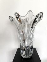 Sehr grosse Mid Century Art Vannes Kristallvase