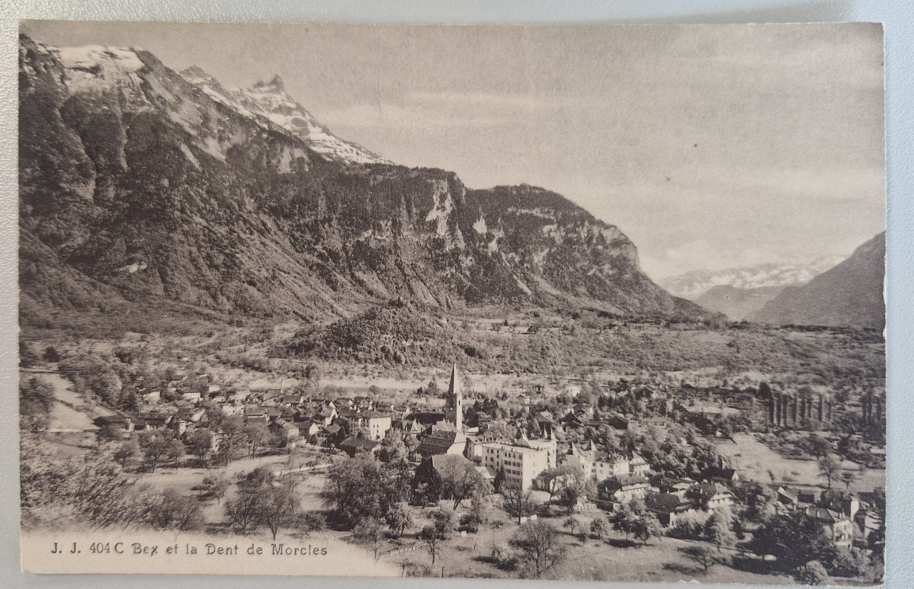Cartoline postali: Bex et la Dent de Morcles um 1900 rar – Nuovo (secondo la descrizione) da Melchnau venduto da Fishel