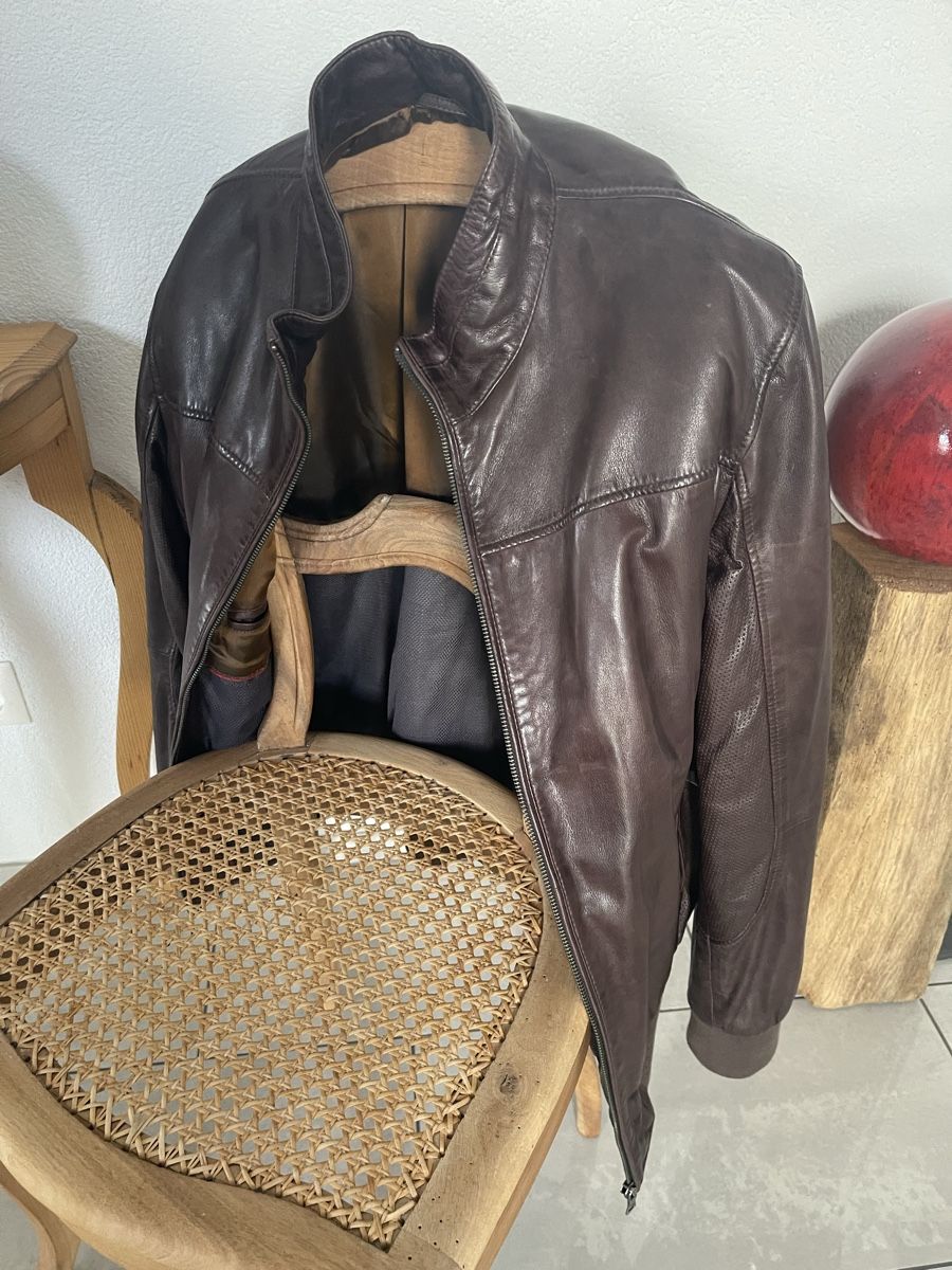 Manor Giacche: Lederjacke Herren – Nuovo (secondo la descrizione) da Weingarten-Kalth venduto da 53solti 1