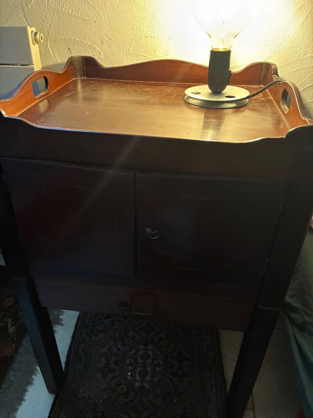 Cassettiere: Meuble anglais ancien acajou – Usato da Paudex venduto da micinque 1