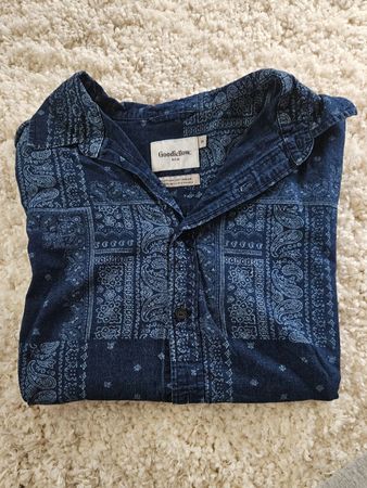 Schöne originelle Jeansjacke Gr. M