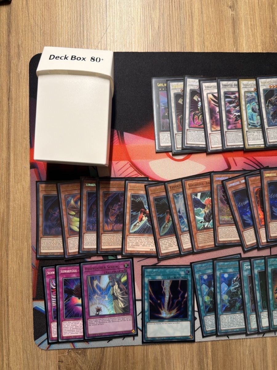 Yugioh Sammelbilder & Trading cards: Schwarzflügel Deck Yugioh 53 Karten + Box – Gebraucht aus Arbon von ids 1