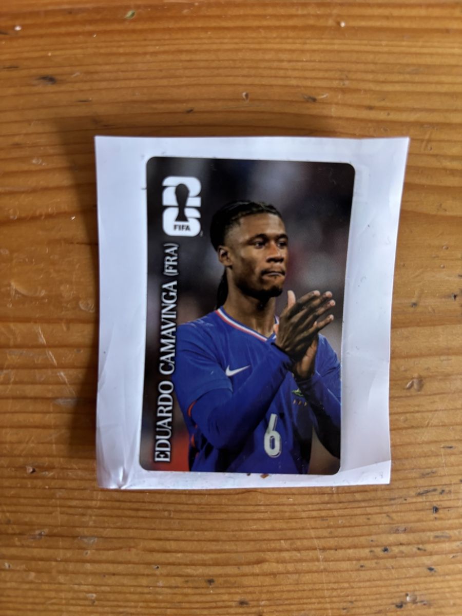Panini Carte collezionabili: Panini Coca Cola Camavinga – Usato da Wil SG venduto da mario.wick