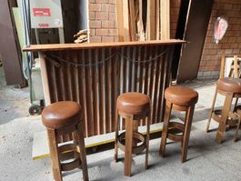 Bar Theke Retro Style