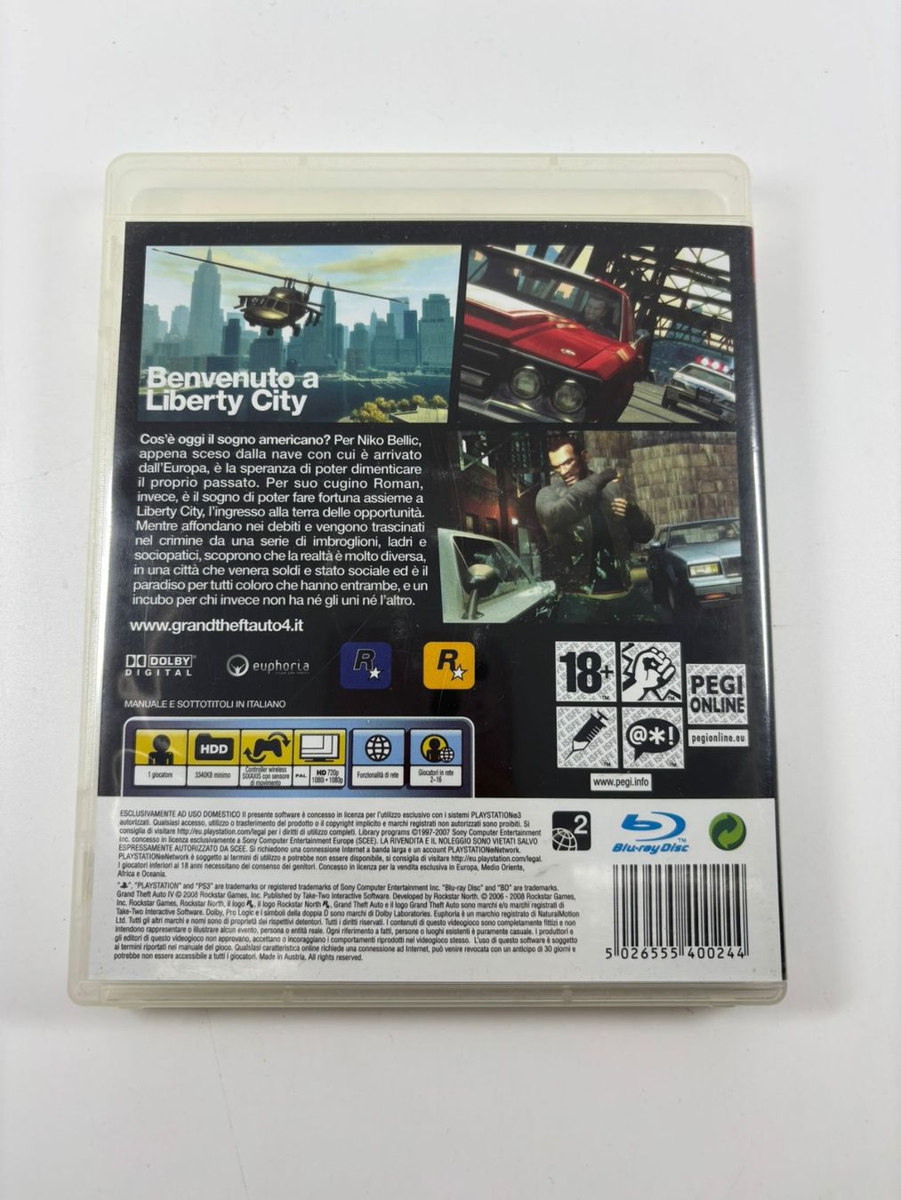 Giochi: Grand theft auto IV (PS3) – Usato da Herisau venduto da Seyashop1 2
