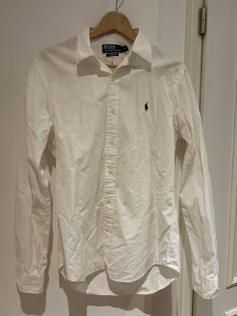 Chemise Polo Ralph Lauren blanc M Slim Fit bon état
