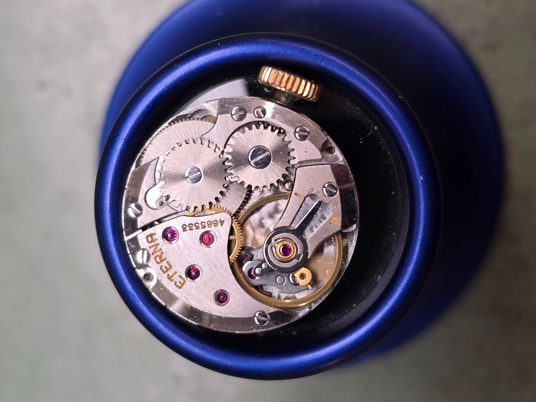 Eterna Orologi: Mouvement Eterna cal inconnu – Difettoso da Tramelan venduto da Nirdan 1