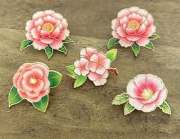 Set 5x Pin Blume