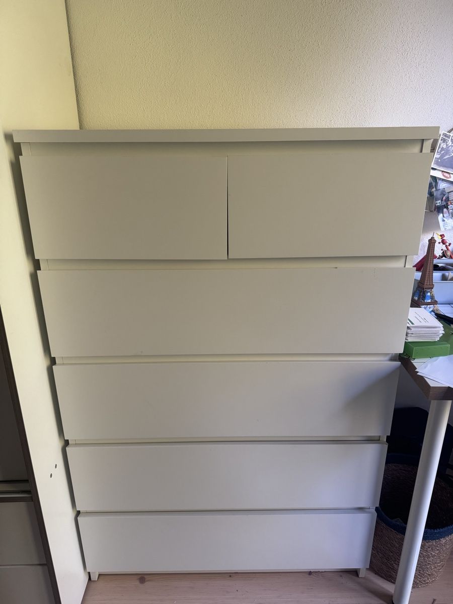 Ikea Cassettiere: Malm Kommode 6 – Usato da Zürich venduto da melaparis
