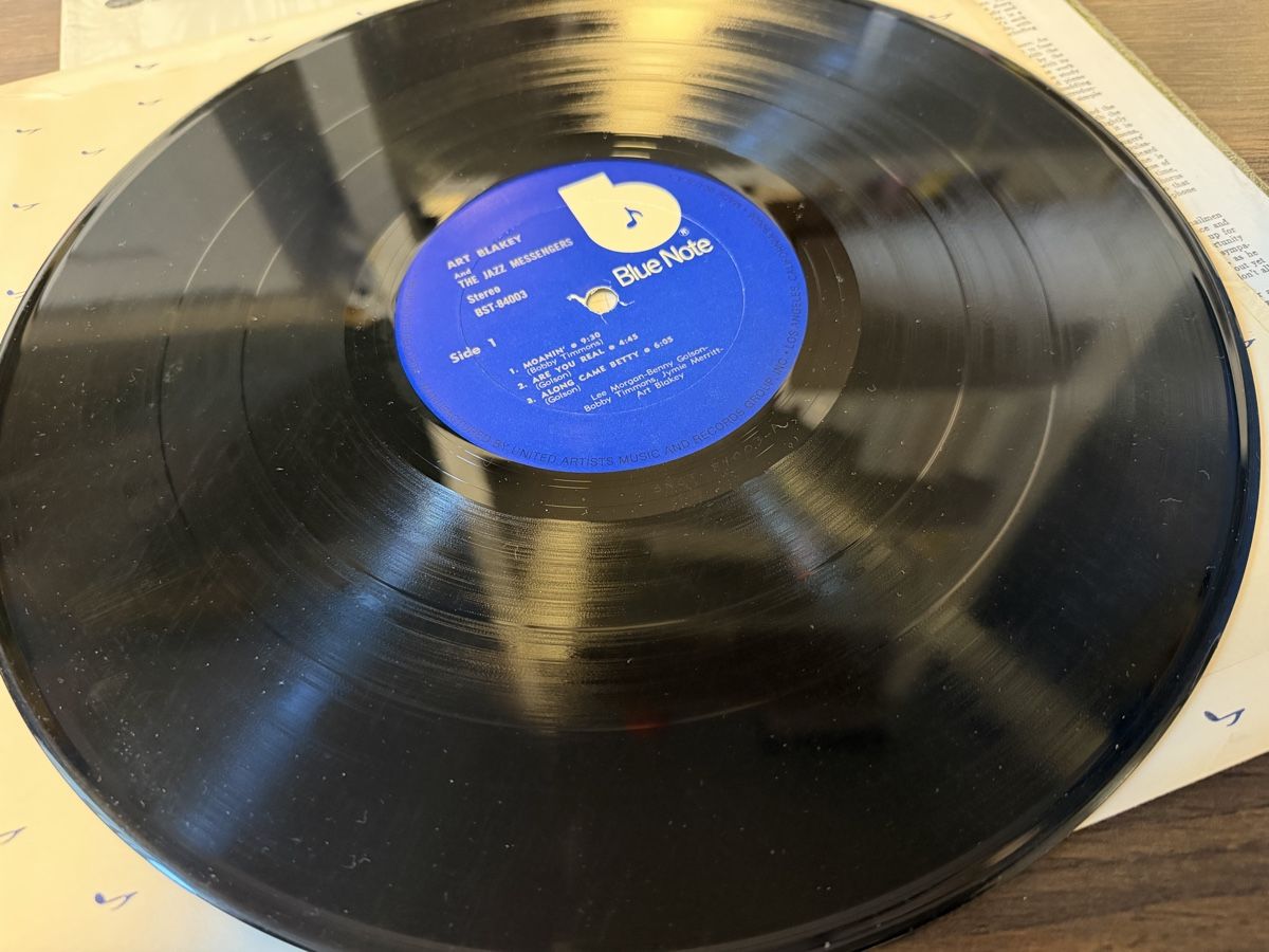 Dischi in vinile: Art Blakey - Moanin' - Jazz Messengers - blue note – Usato da BADEN venduto da Sprinz 4