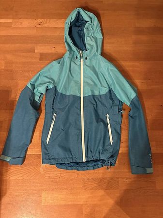 46 Nord Damen Outdoorjacke mit Kapuze Grösse 36 türkis/blau