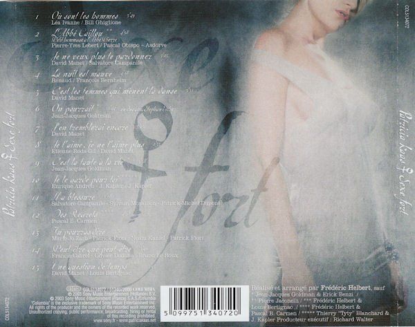 CD: CD PATRICIA KAAS - CHANSONS – Usato da PORRENTRTUY venduto da RABAIS_SPORT 1