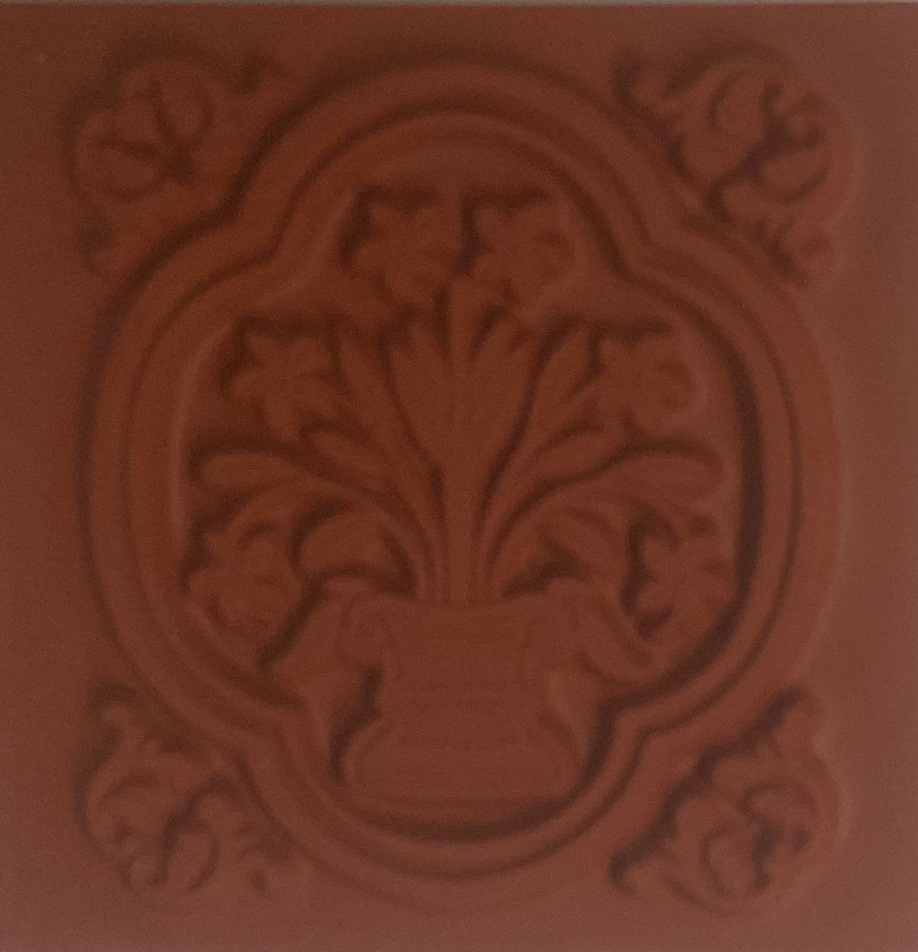 Timbri: Deep Red "Folk Vase Accent" Cling Rubber Stamp – Nuovo e nell'imballaggio originale da Wichtrach venduto da Mona1994 1
