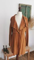 Elegante Ziegen Velourslederjacke Gr. L/XL