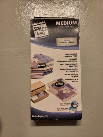 Original Space Bag Vakuumbeutel Medium 2 Stück neuwertig