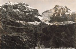 Blick klausenpass aufs scheerhorn
