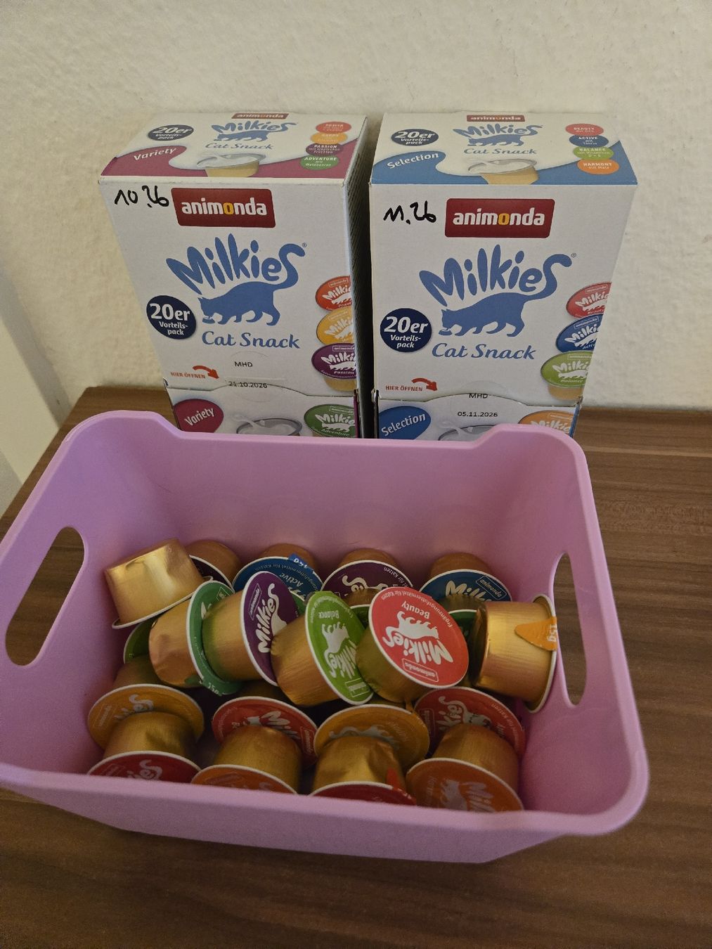 Nourriture: Animonda Milkies 3×20stk – Neuf (Voir description) à Burgdorf par tamaraw03