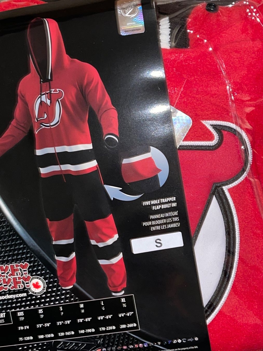 Tute: New Jersey Devils Hockey Jersey Jumper | Grösse: S – Nuovo e nell'imballaggio originale da Matten b. Interl venduto da Sportsness